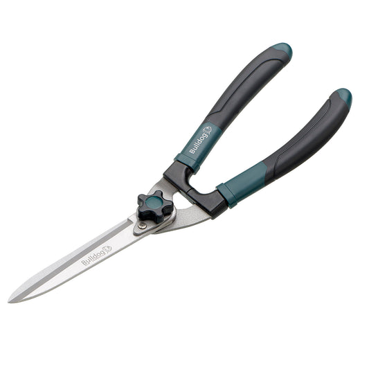 Premier Straight Blade Hedge Shears with Curved Handles